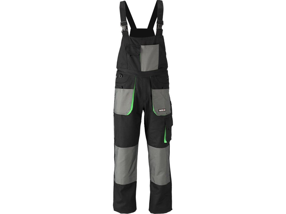 PANTALONI DE LUCRU CU PIEPTAR, PALEA, MARIMEA 2XL Yato YT - 80175 - Pantaloni de lucuru cu pieptar, 270 g, rezistent Yato - scule electrice si unelte profesionale - BricoMart