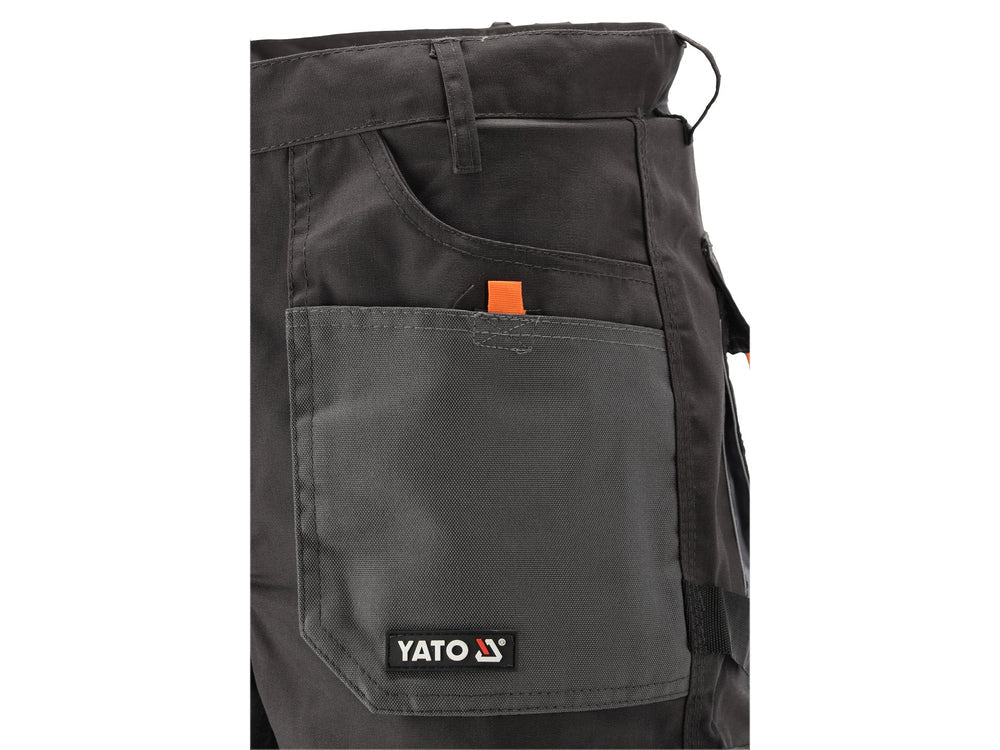 PANTALONI DE LUCRU PEGMA, MARIMEA L/XL Yato YT - 80185 - 267 g, rezistent Yato - scule electrice si unelte profesionale - BricoMart