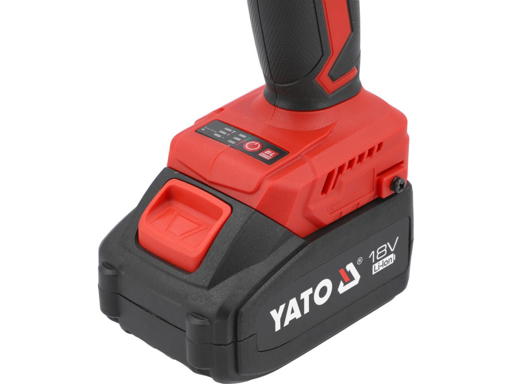 Pistol de impact Yato YT - 8277935 , 18V 800NM 2 x bateri 4Ah+ Incarcator , 0 - 2600 min , motor fara perii YATO - scule electrice si unelte profesionale - BricoMart