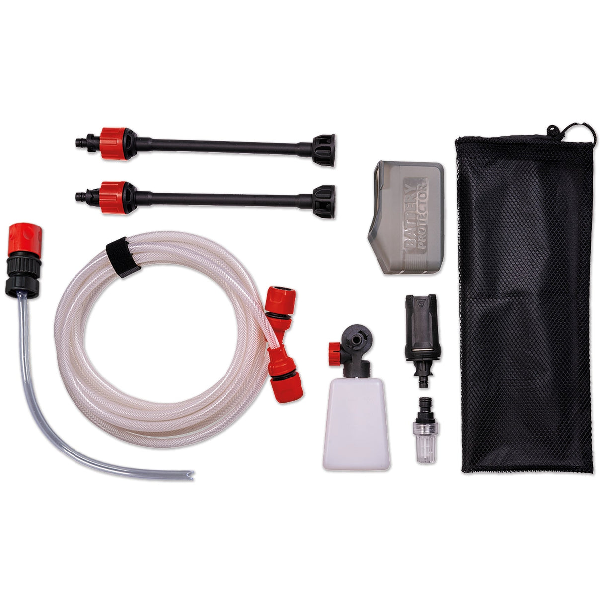 Pistol de spalat cu presiune pe acumulator Einhell HYPRESSO 18/24 - 1 Li - Solo Power X - Change (18 V, 24 bar, pentru curatare si udare portabila, 240 L/h, accesorii incluse, fara acumulator sau dispozitiv de incarcare Einhell - scule electrice si unelte profesionale - BricoMart