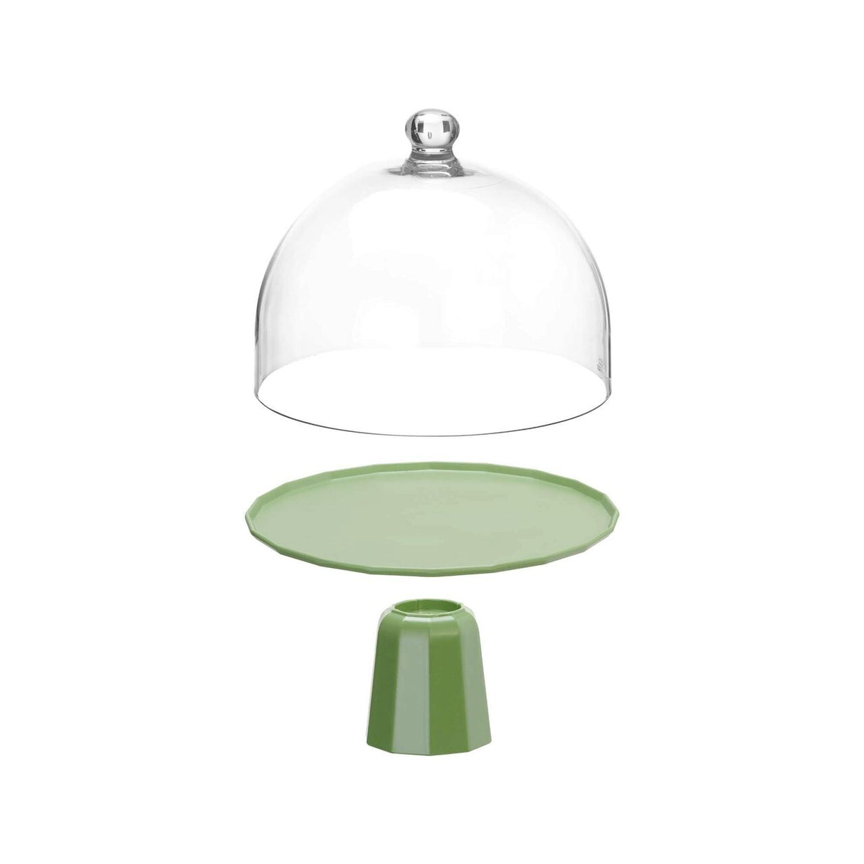 Platou Metropolis, verde, 300mm Fine Dine