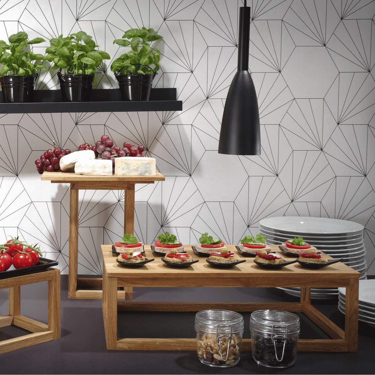 Tava stejar Madeira GN 1/2, Fine Dine