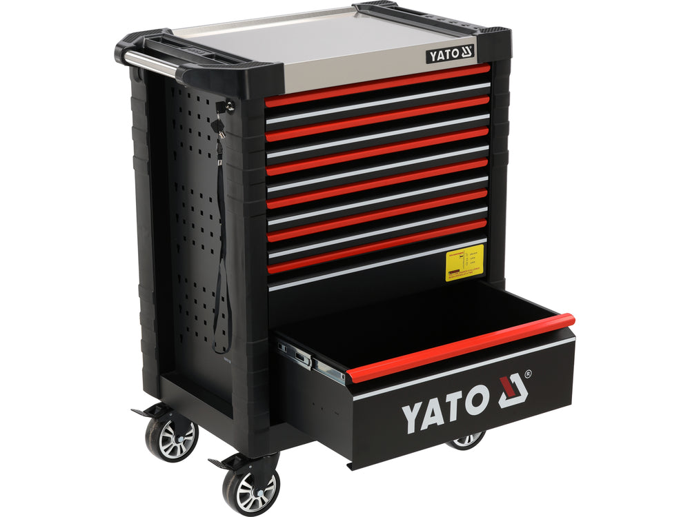 Dulap de atelier YATO YT-09034, roți și mâner