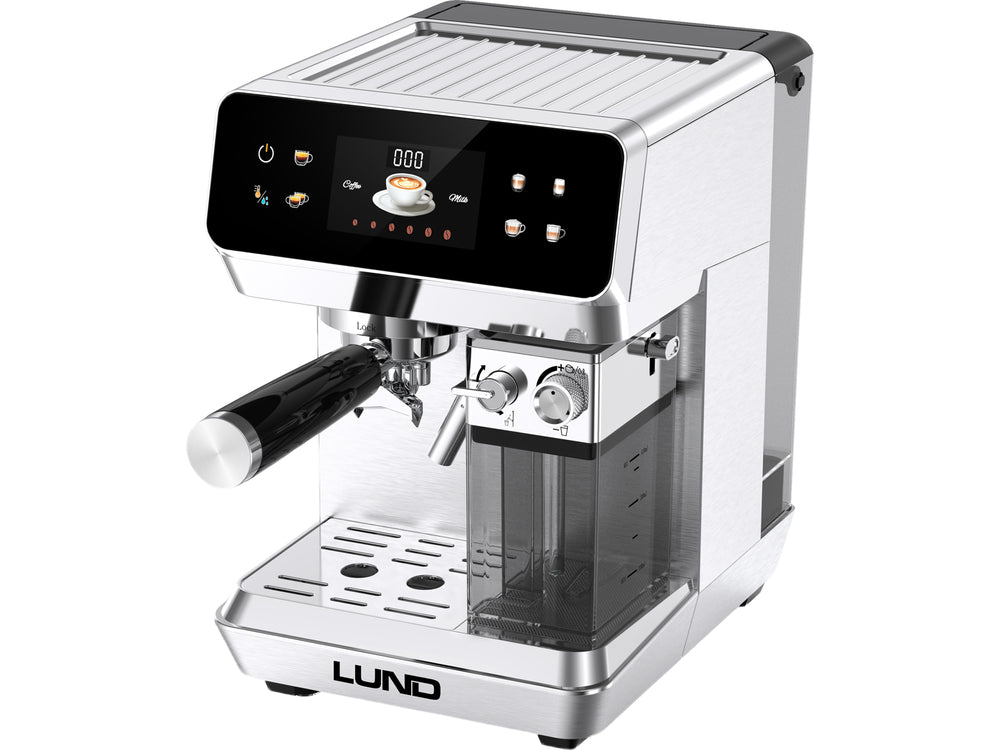 Espressor automat cu spumare lapte LUND 68503, 1350 W, 20 bar, 8 programe