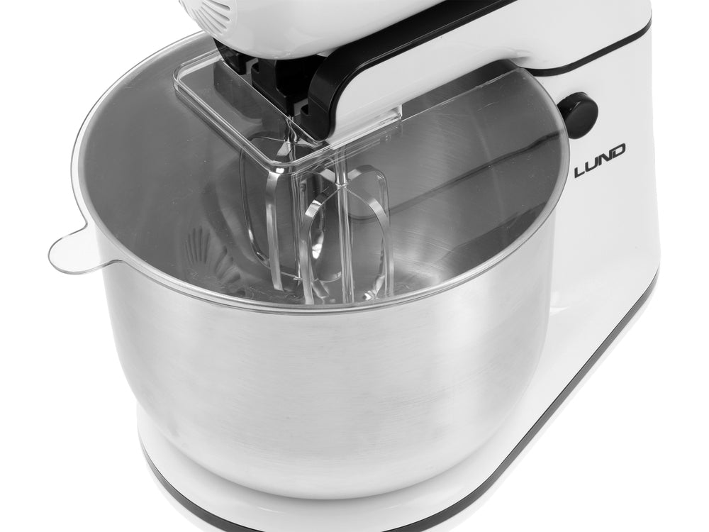 MIXER DE MÂNĂ CU BOL DIN OȚEL INOXIDABIL Lund 67791 , 500W , 3 L , Turbo , 700 W , sistem de răcire eficient