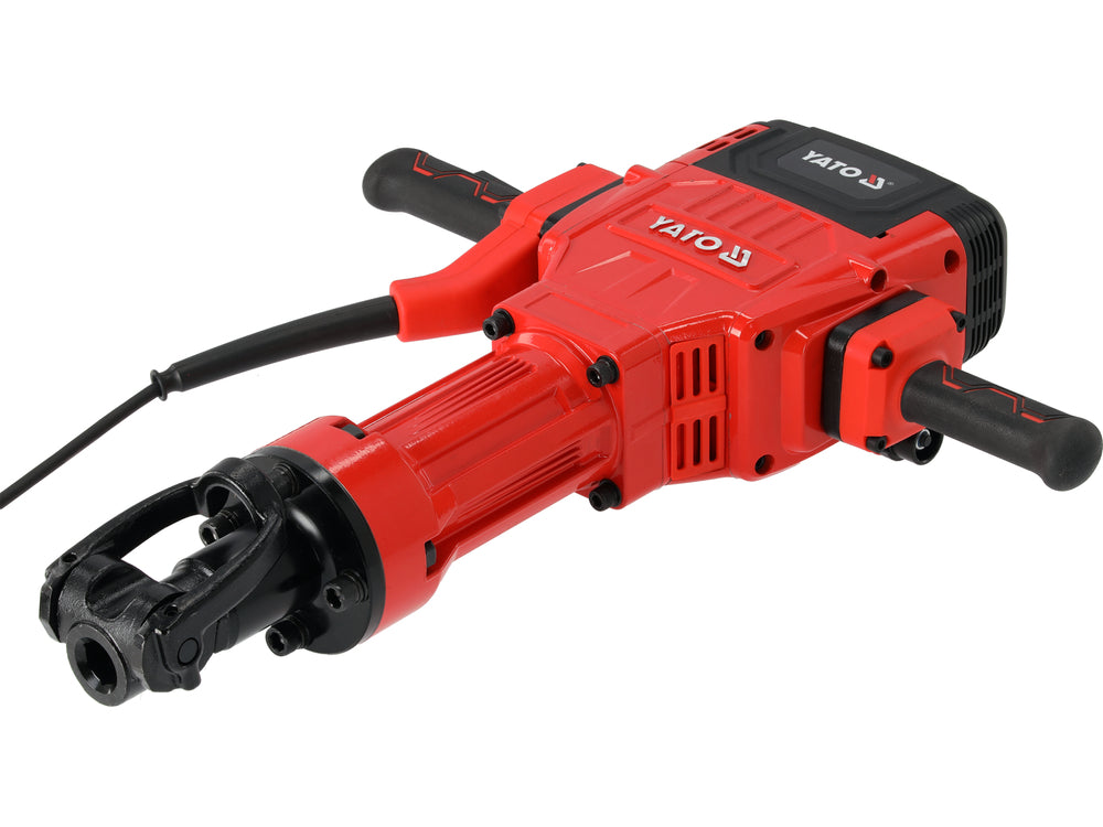 Ciocan demolator Yato YT-82005 98J 2000W (hexagonal 28 mm) cu două mâini , 108 dB , 1500 de lovituri/min , sistem anti-vibrații