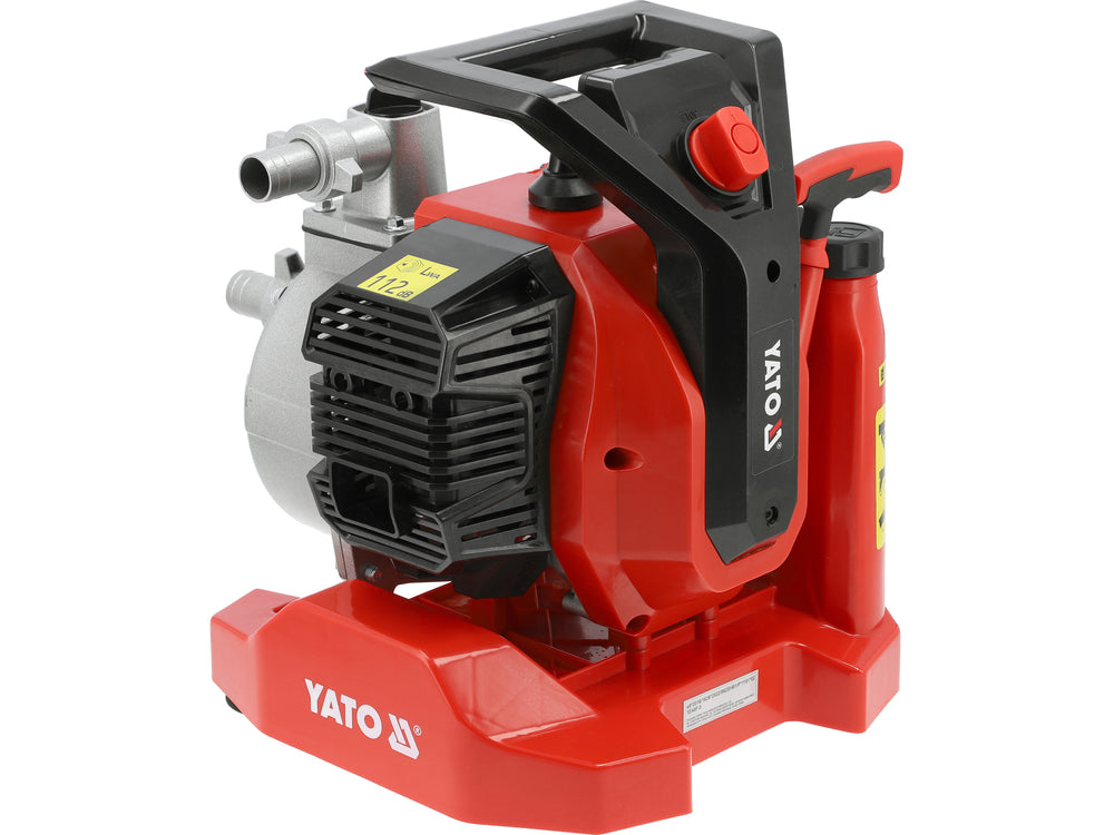 Motopompa Yato YT-85420 , 1" , 52 cm³ , 7500 l/h , motor in 2 timpi