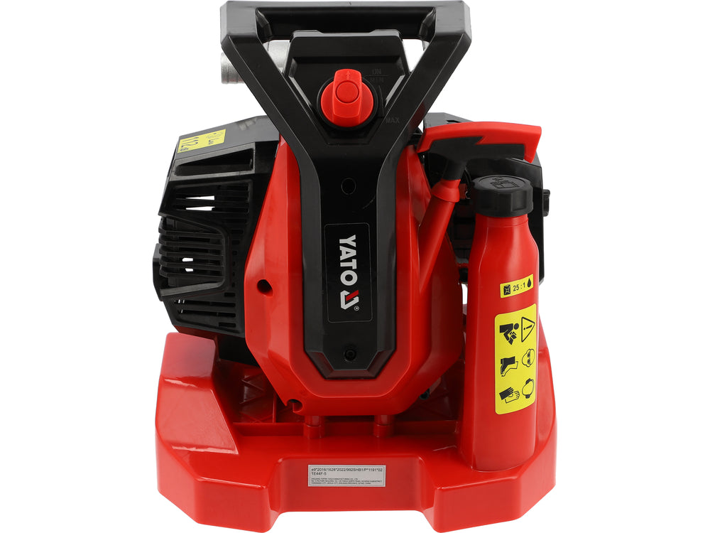 Motopompa Yato YT-85420 , 1" , 52 cm³ , 7500 l/h , motor in 2 timpi