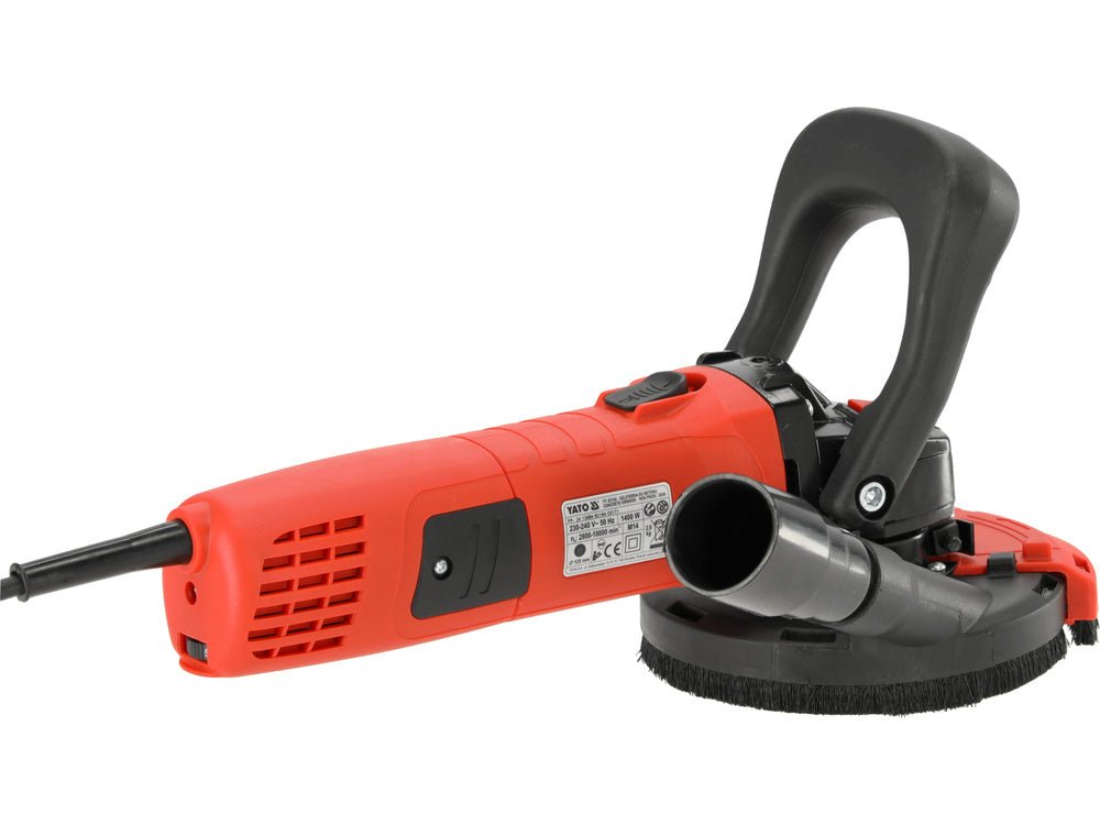 Polizor de beton Yato YT - 82164 , 125mm, 1400W, 2800 - 10000 rpm YATO - scule electrice si unelte profesionale - BricoMart