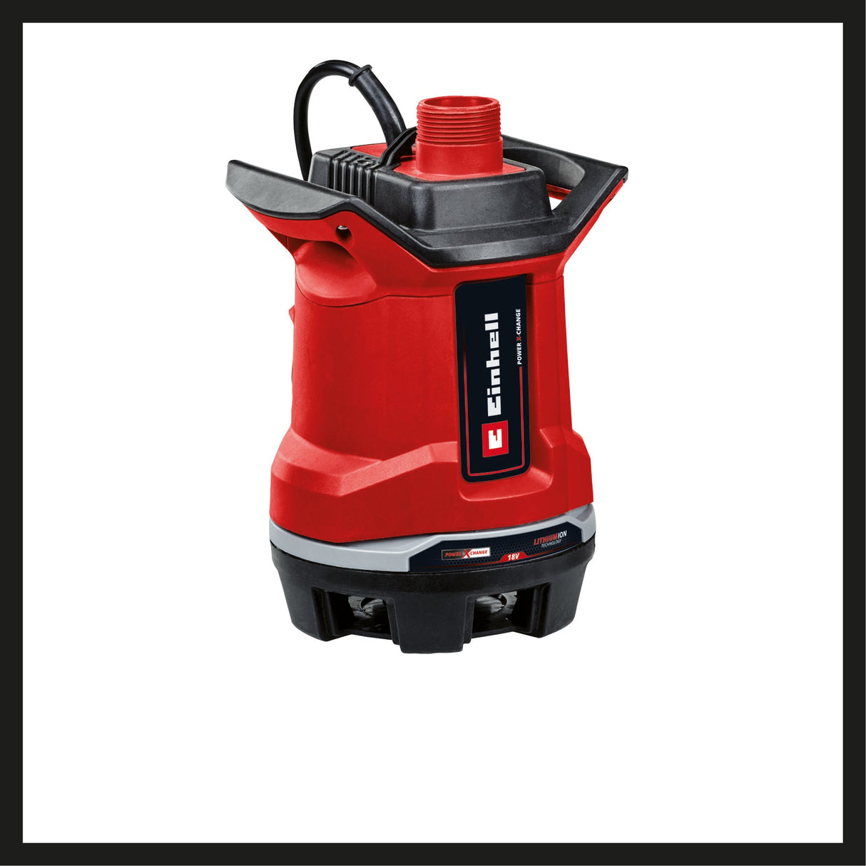 Pompa de apa murdara pe acumulator Einhell GE - DP 18/25 Li - Solo Power X - Change (18 V, debit 7.500 l/h, inaltime de 5 m, moduri ECO si BOOST, fara acumulator Einhell - scule electrice si unelte profesionale - BricoMart