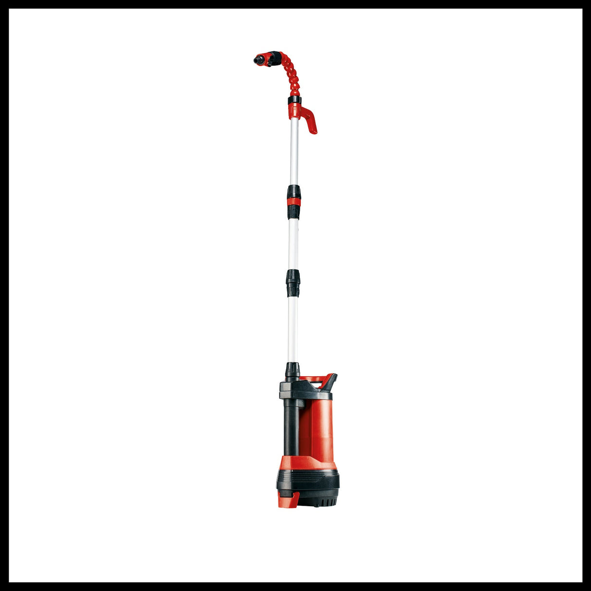 Pompa de butoi pentru apa de ploaie Einhell GE - PP 5555 RB - A, 550 wati, pompa combinata 2 in 1 - pompa submersibila de presiune si butoi pentru apa de ploaie, functie automata cu protectie la mers in gol, actionare multietajata a pompei Einhell - scule electrice si unelte profesionale - BricoMart