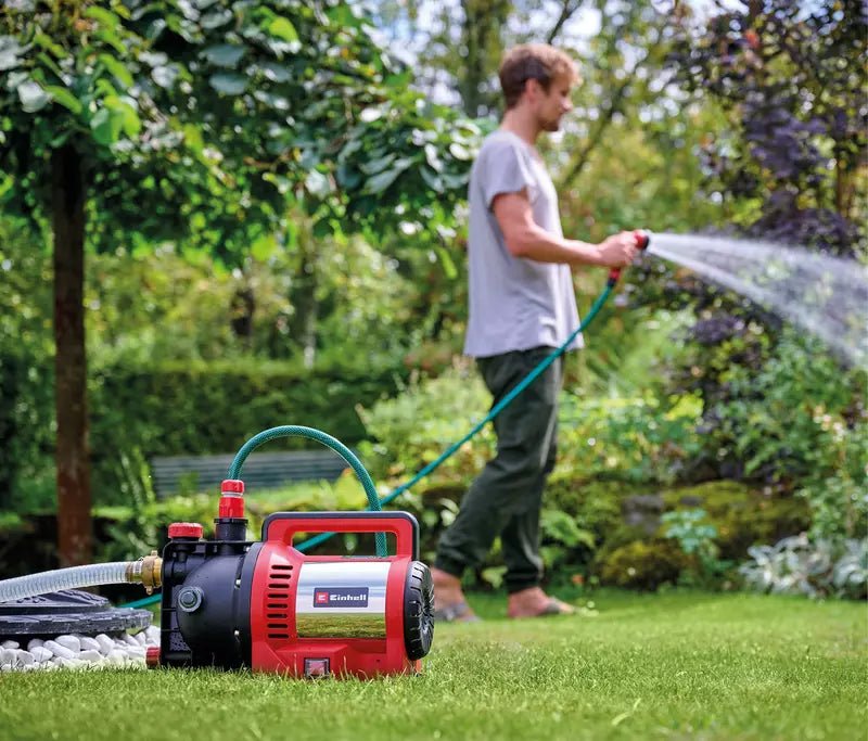 Pompa de gradina Einhell GC-GP 1170,debit max. 7000 l/h, inaltime refulare max. 50 m, dop scurgere apa, inclusiv adaptor universal 33.3 mm - imagine 3