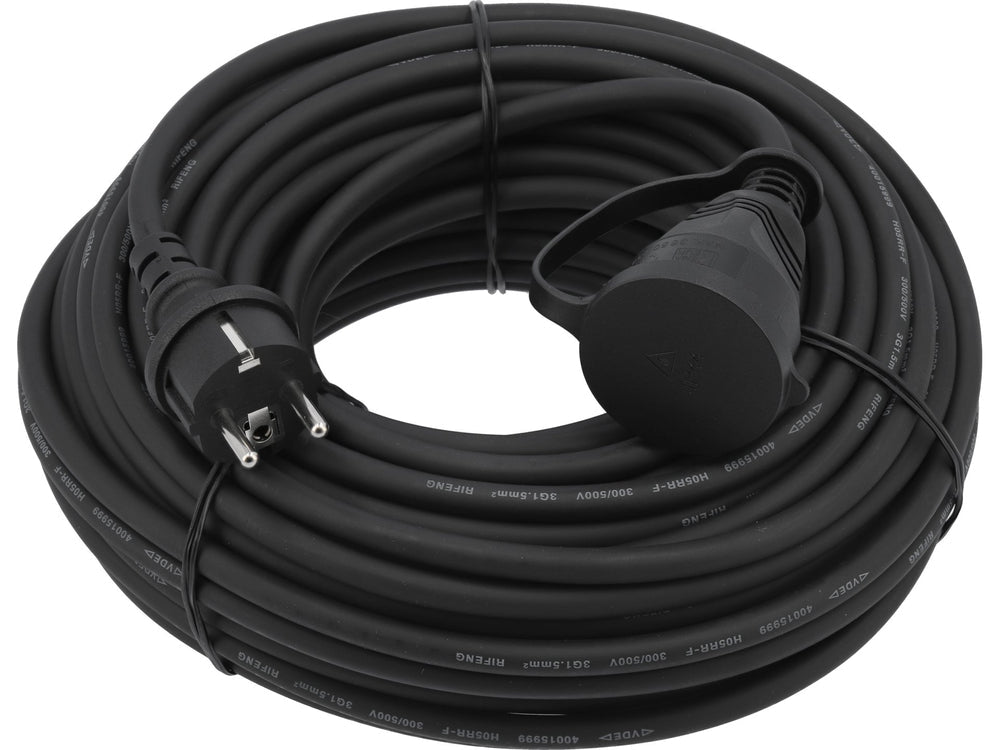 PRELUNGITOR H05RR - F 3X1.5MM2, 30M Yato YT - 81027 - 250 V, 16 A, 3680 W, 9,0 mm Yato - scule electrice si unelte profesionale - BricoMart