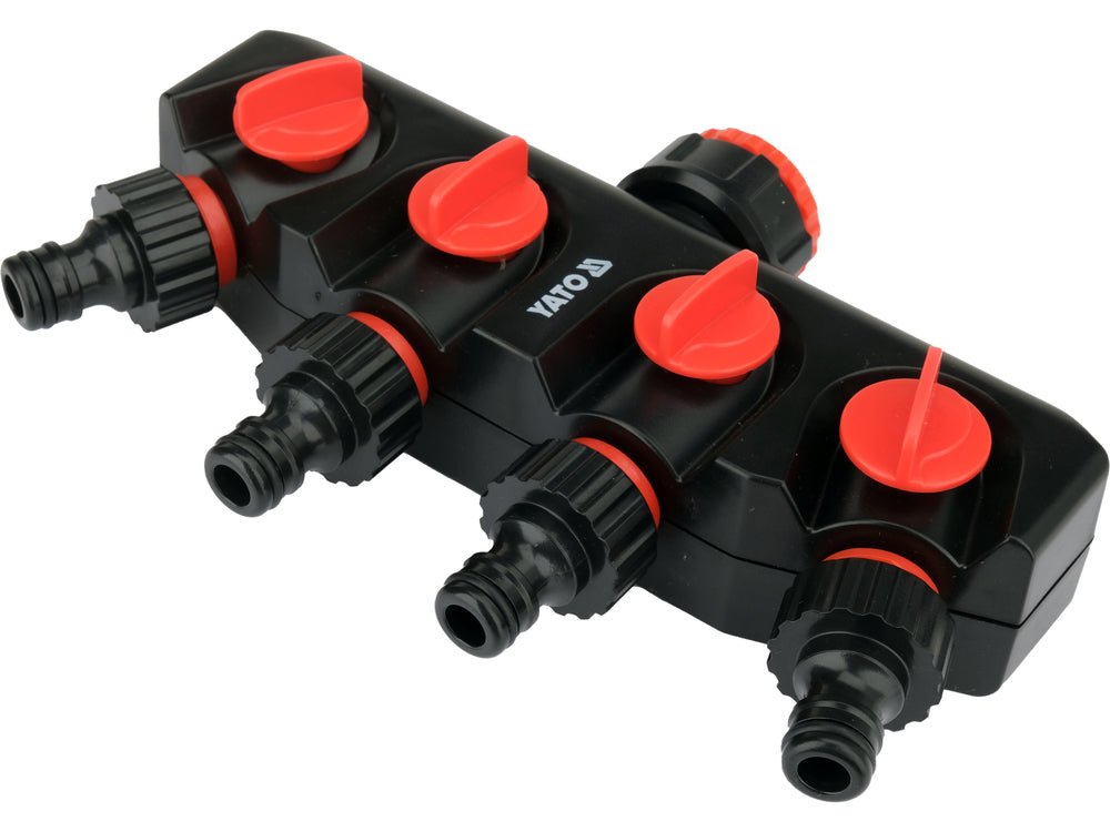 RACORD ROBINET CU 4 IEȘIRI 3/4" - 1" Yato YT - 89103 Yato - scule electrice si unelte profesionale - BricoMart