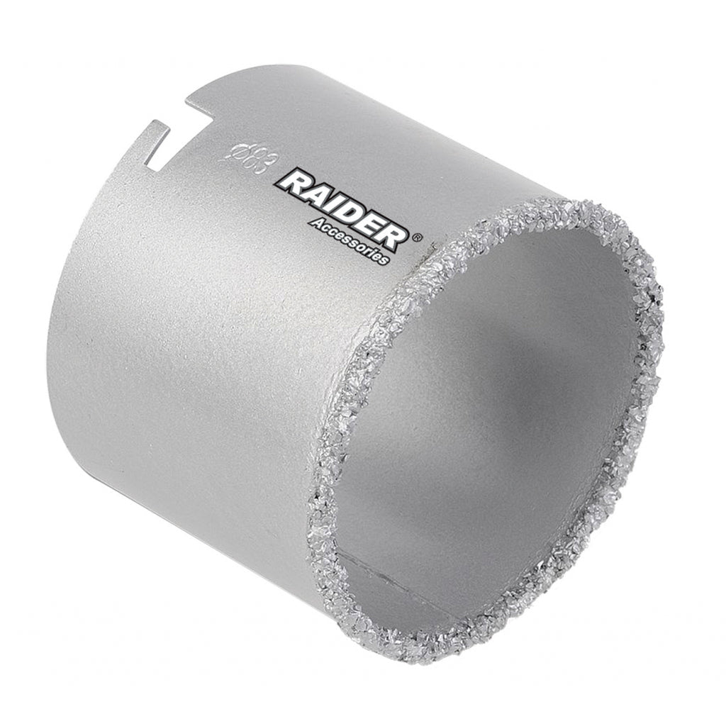 RAIDER Carota pentru zidarie si caramida ø103 mm RD Margini de taiere din carburi de tungsten Potrivit pentru pentru gaurirea caramizilor si placilor ceramice Diametru de g Raider - scule electrice si unelte profesionale - BricoMart