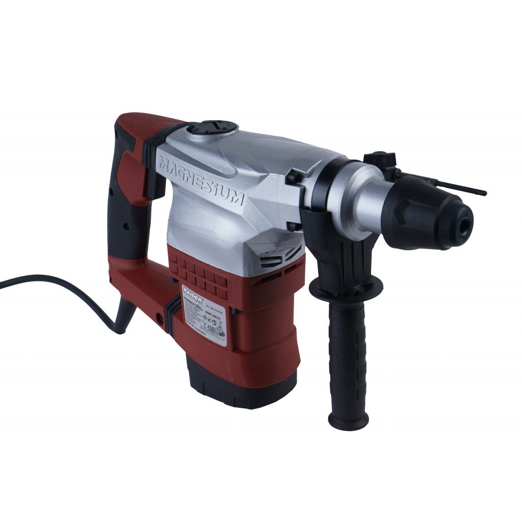 RAIDER Ciocan rotopercutor 1250W 30mm SDS+ RDP - HD31 Comutator de functii Prindere SDS+ Sistem anti - vibrații Indicator LED pentru tensiunea de rețea Viteza reglabila Maner a Raider - scule electrice si unelte profesionale - BricoMart