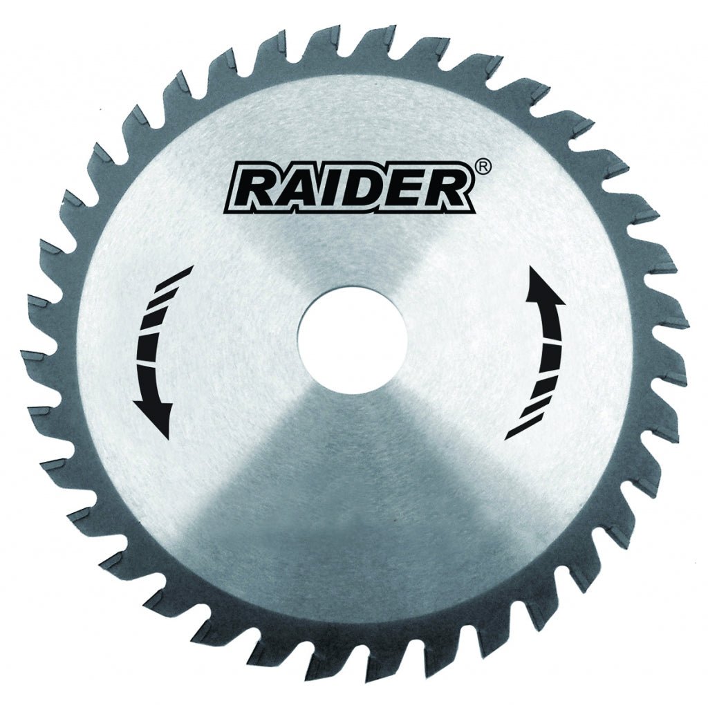 RAIDER Disc circular pentru lemn 115х36Tх22.2mm RD - SB28 Potrivit pentru taierea lemnului Pastile din carburi Raider - scule electrice si unelte profesionale - BricoMart