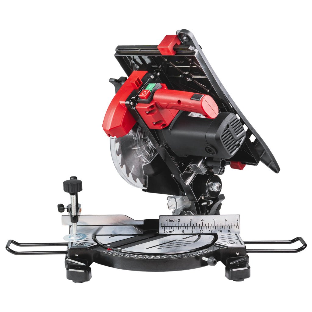 RAIDER Ferastrau circular ø210mm 1200W combination RD - MS10 Posibilitatea de taiere la unghi Menghina fixare material Captarea prafului Masa solida Raider - scule electrice si unelte profesionale - BricoMart