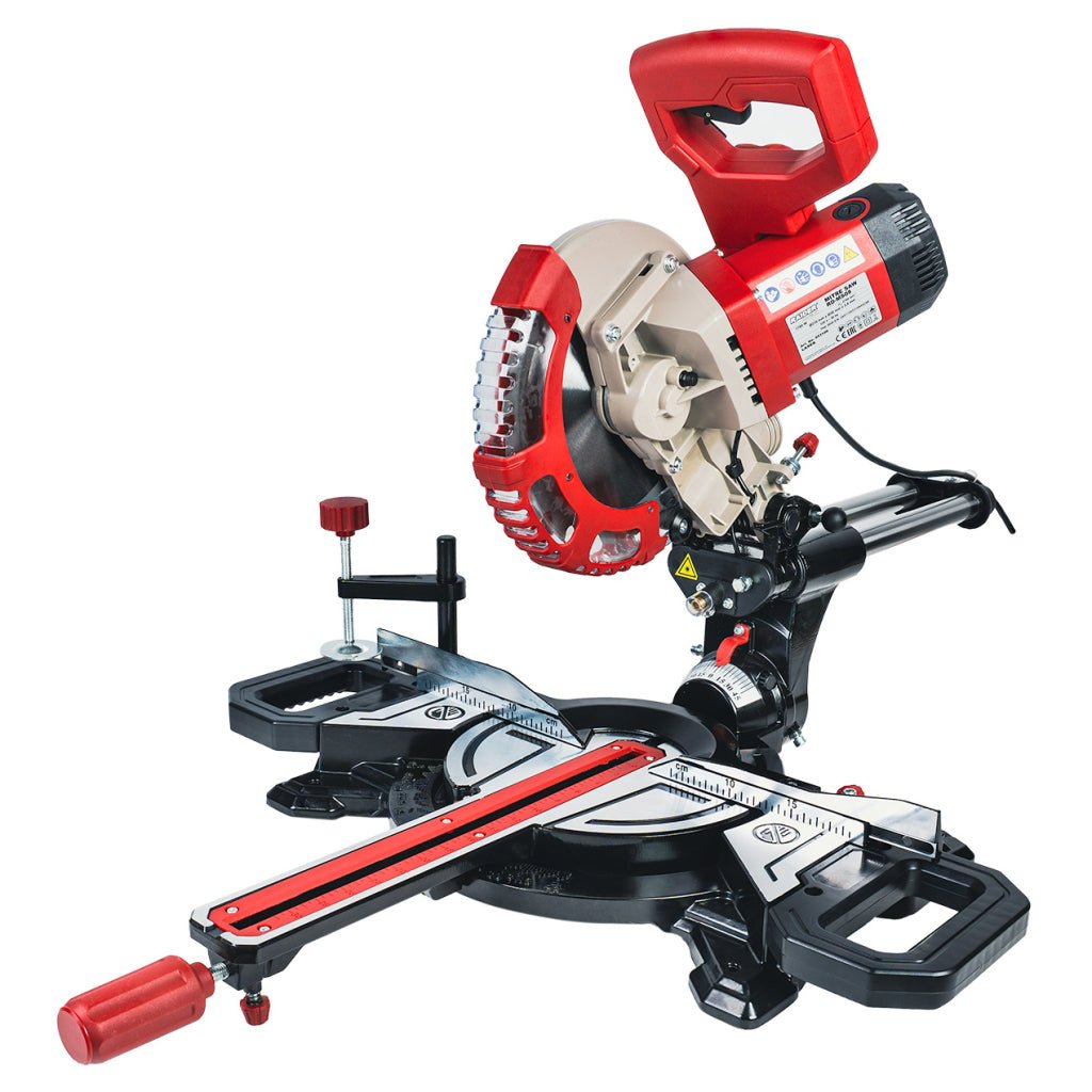 RAIDER Ferastrau circular Ø210x30mm 1.7kW laser RD - MS08 Motor de 1700W Laserul încorporat oferă ghidare și urmărire precisă a liniei de tăiere. Are o construcție stabilă care p Raider - scule electrice si unelte profesionale - BricoMart