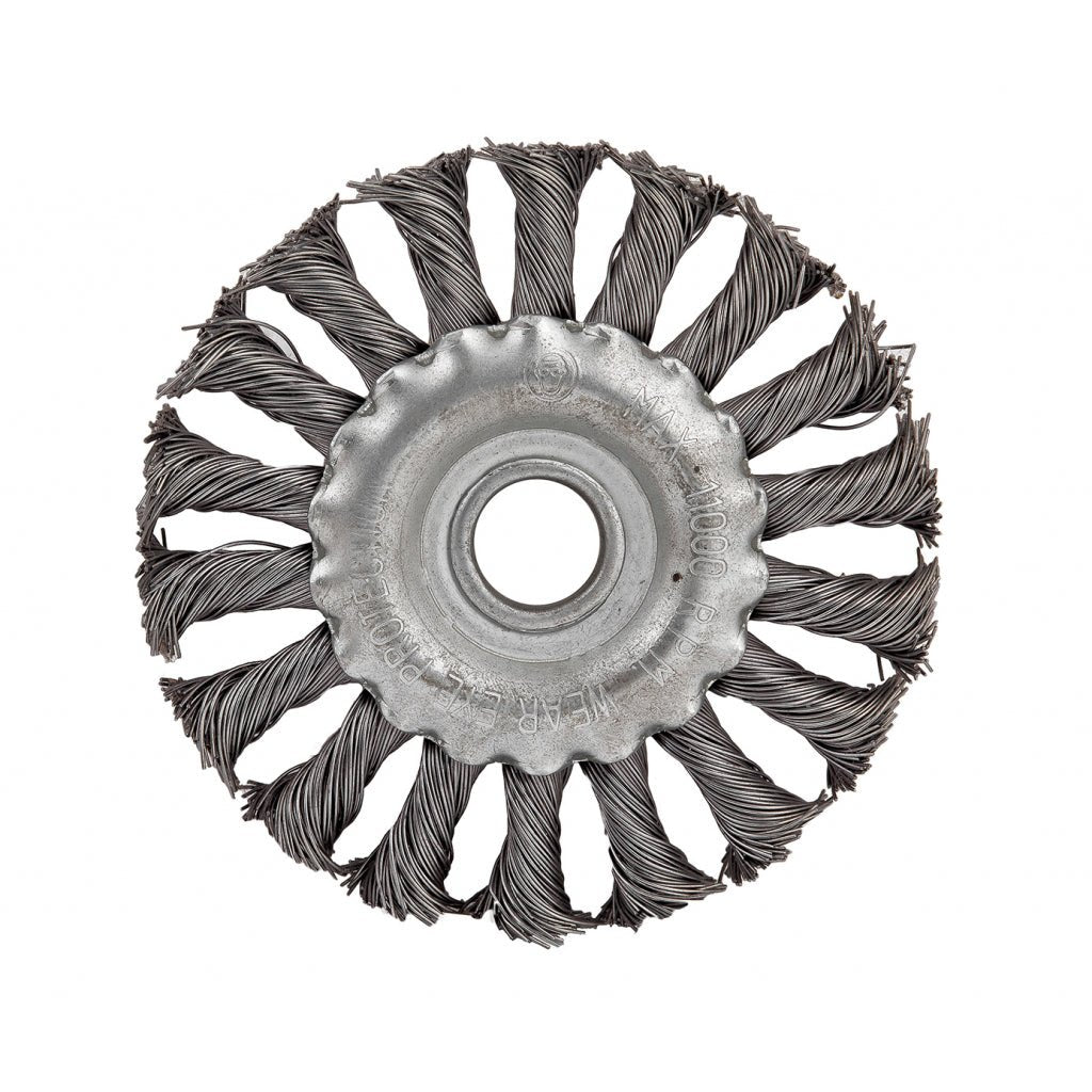 RAIDER Perie circulara rotativa pentru polizor unghiular 150mm Otel carbon Raider - scule electrice si unelte profesionale - BricoMart