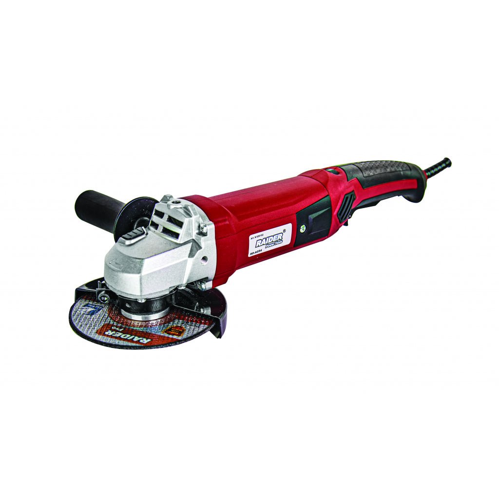 RAIDER Polizor unghiuar 125mm 1200W viteza variabila RD - AG54 Blocarea discului Maner auxiliar Raider - scule electrice si unelte profesionale - BricoMart