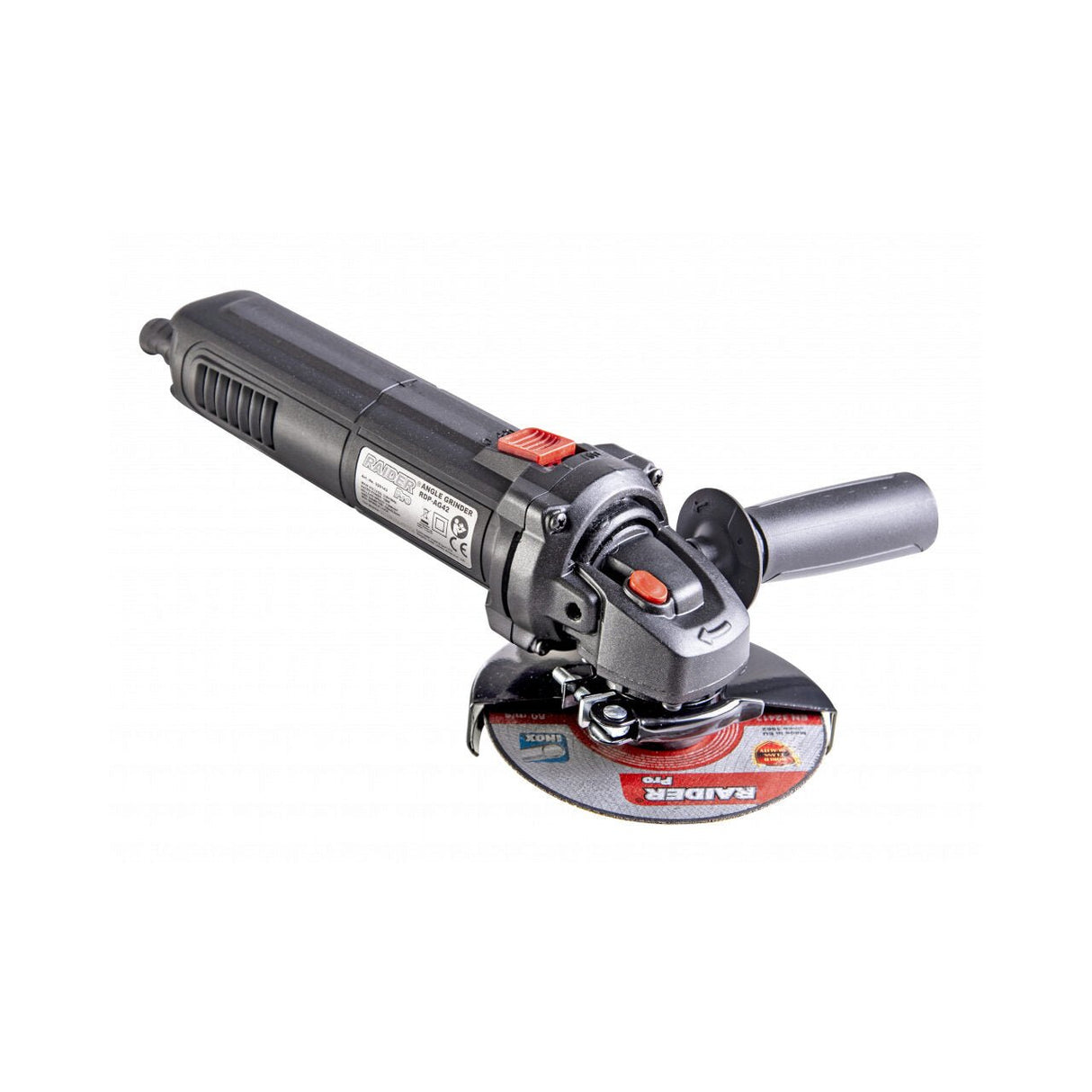 RAIDER Polizor unghiular 125mm 750W RDP - AG42 Black edition Blocarea discului Maner auxiliar Raider - scule electrice si unelte profesionale - BricoMart