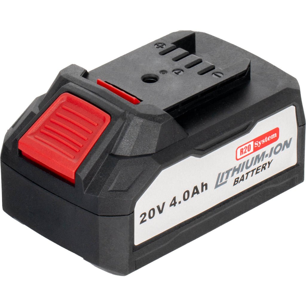 RAIDER R20 Bormasina si polizor unghiular2Ah 4Ah RDP - PBCDI20&SPAG20 RDP - PBCDI20&SPAG20”” conține - polizor unghiular fără fir și mașină de găurit cu acumulator Setul are doi acumulatori cu Raider - scule electrice si unelte profesionale - BricoMart