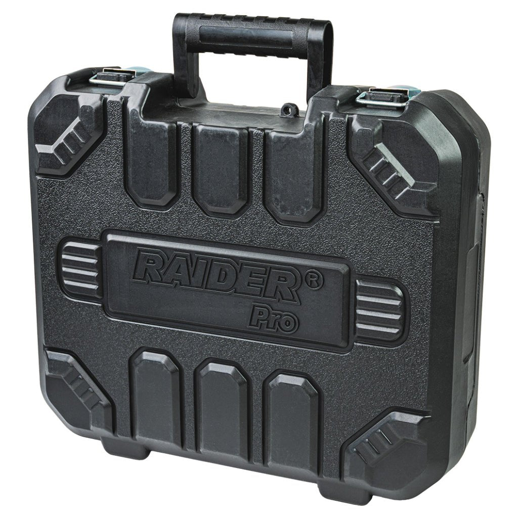 RAIDER R20 Cheie de impact 1/2" 400Nm valiza SOLO RDP - BCBIW20 Motor brushless puternic – oferă eficiență maximă și durată de viață extinsă a bateriei Cuplu maxim: 550 Nm – potrivit p Raider - scule electrice si unelte profesionale - BricoMart