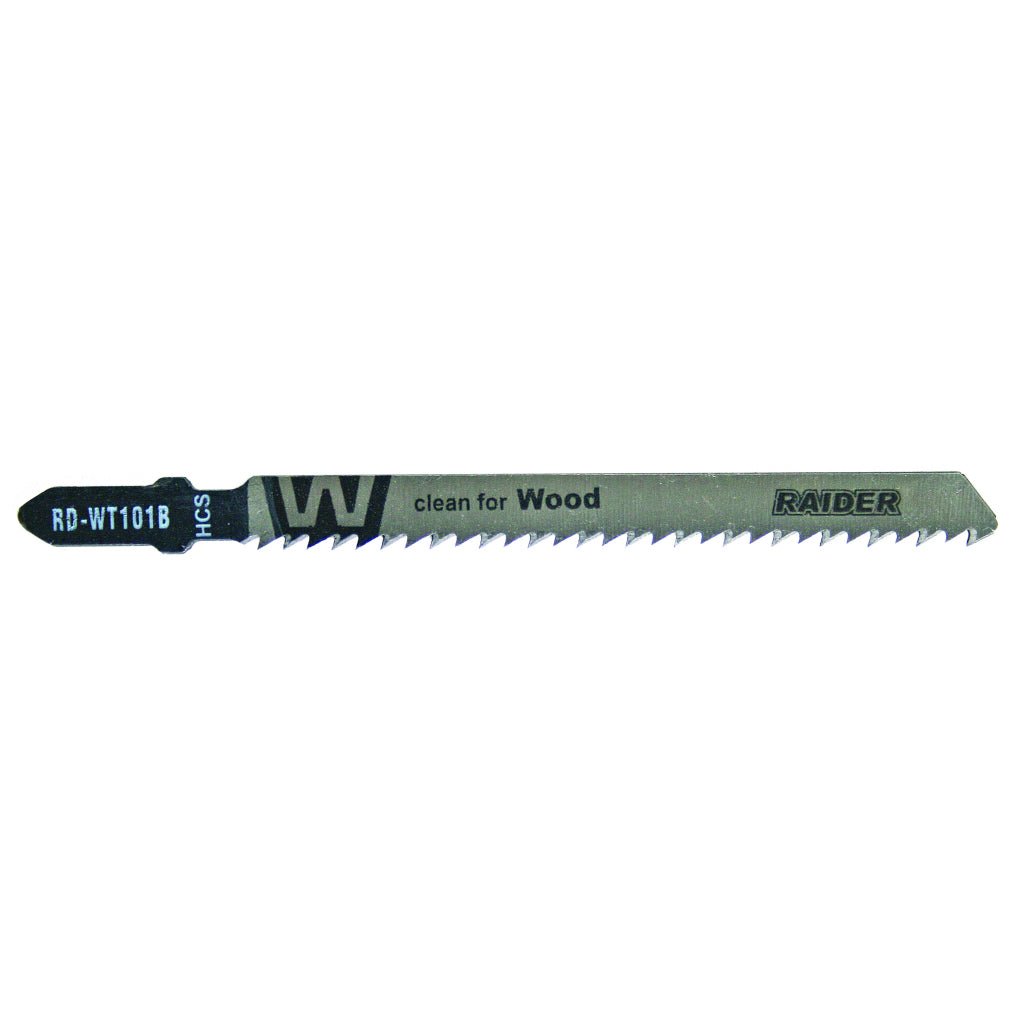 RAIDER Set 2 lame fierastrau pendular lemn T 100(75)2.5mm RD - WT101B Fabricat din otel carbon Potrivit pentru taieri drepte in lemn moale sau tare Raider - scule electrice si unelte profesionale - BricoMart