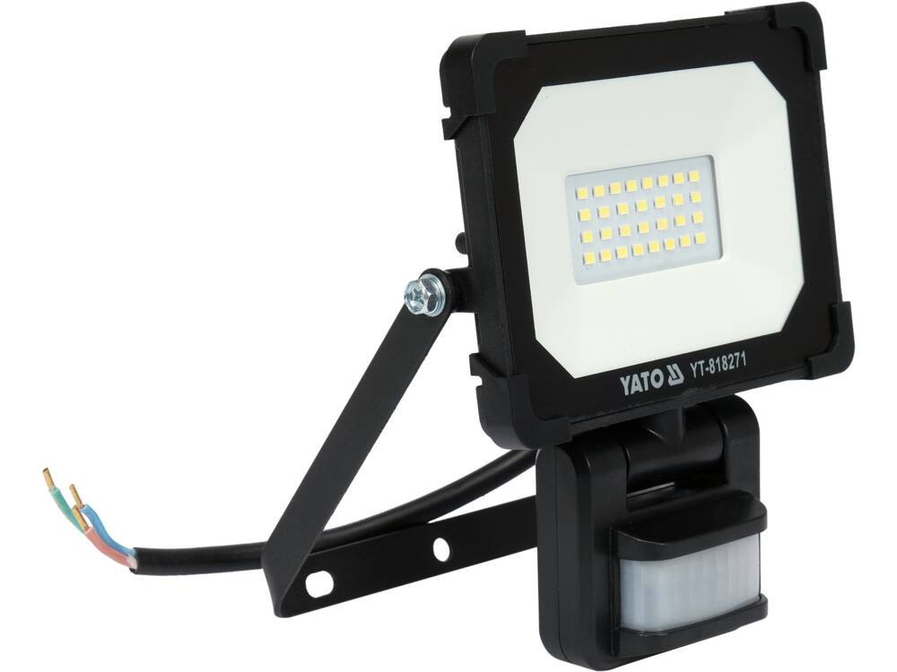 REFLECTOR LED SMD, YATO YT-818271 20W, 1900LM, CU SENZOR DE MISCARE YATO - scule electrice si unelte profesionale - BricoMart