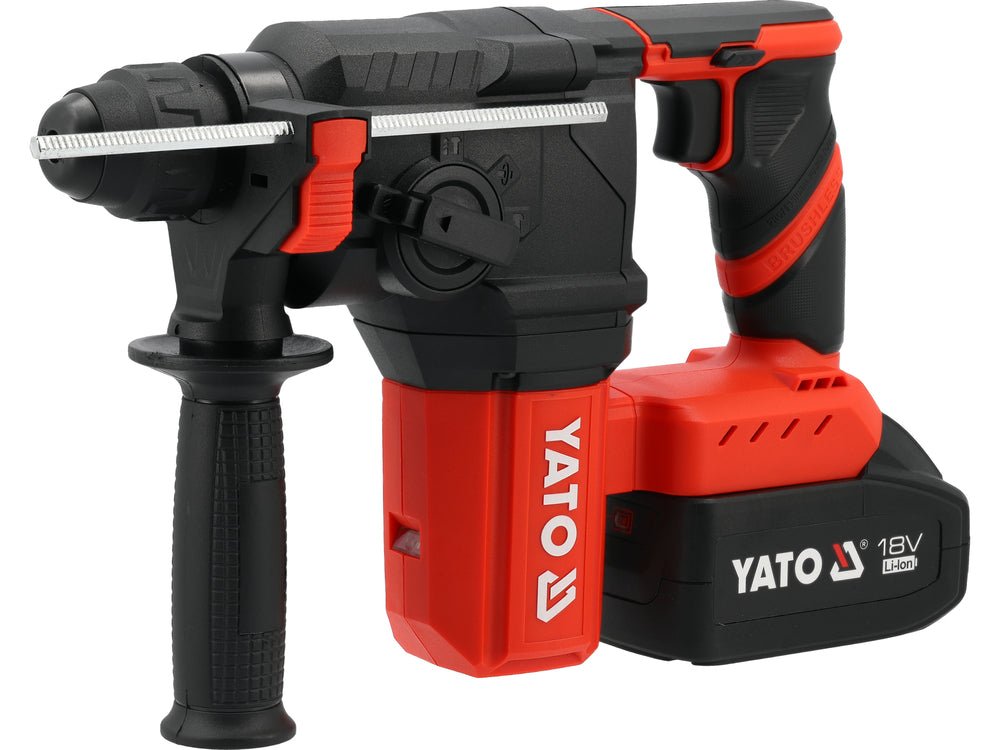 ROTOPERCUTOR 18V SDS+, 2X4AH Yato YT - 827722 Yato - scule electrice si unelte profesionale - BricoMart