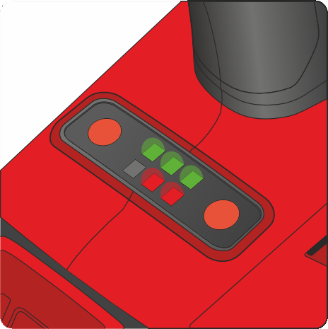 Yato YT-8277935 ütvefúró, 18V 800NM 2 x 4Ah akkumulátor + töltő, 0-2600 perc, szénkefe nélküli motor