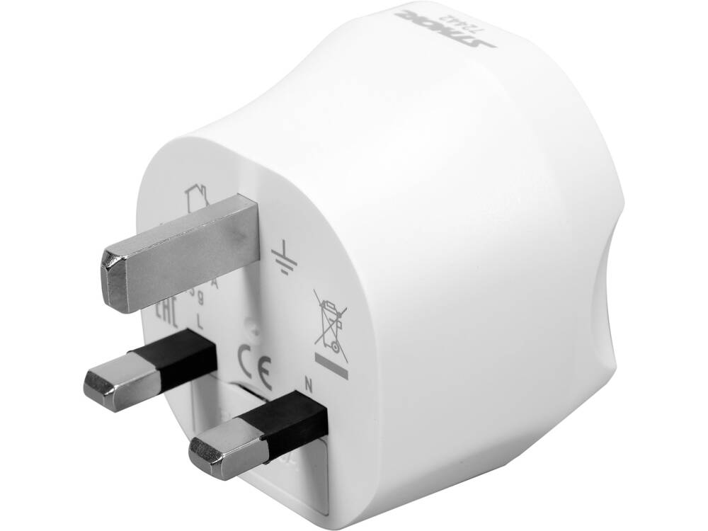 STHOR 72442 UTAZÓ ADAPTER FÖLDELÉSSEL, EU - Egyesült Királyság