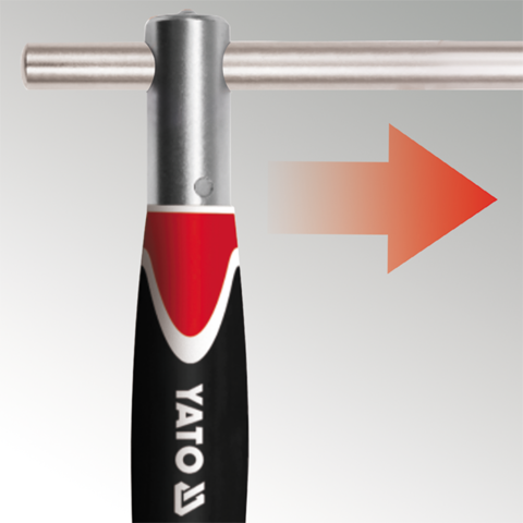 ADAPTOR TIP T YATO YT-1566 CU MANER ROTATIV 3/8