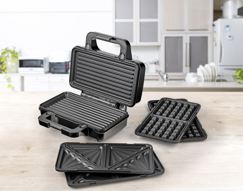 APARAT DE PREPARAT LUND 67530 WAFFE, GRILL SI SANDWICH, 900W