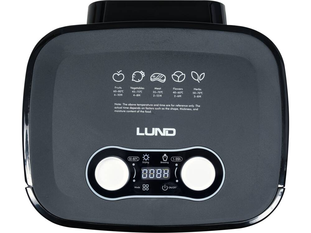 SZÁRÍTÓGÉP, LUND 68280 300W, 5 TÁLCA