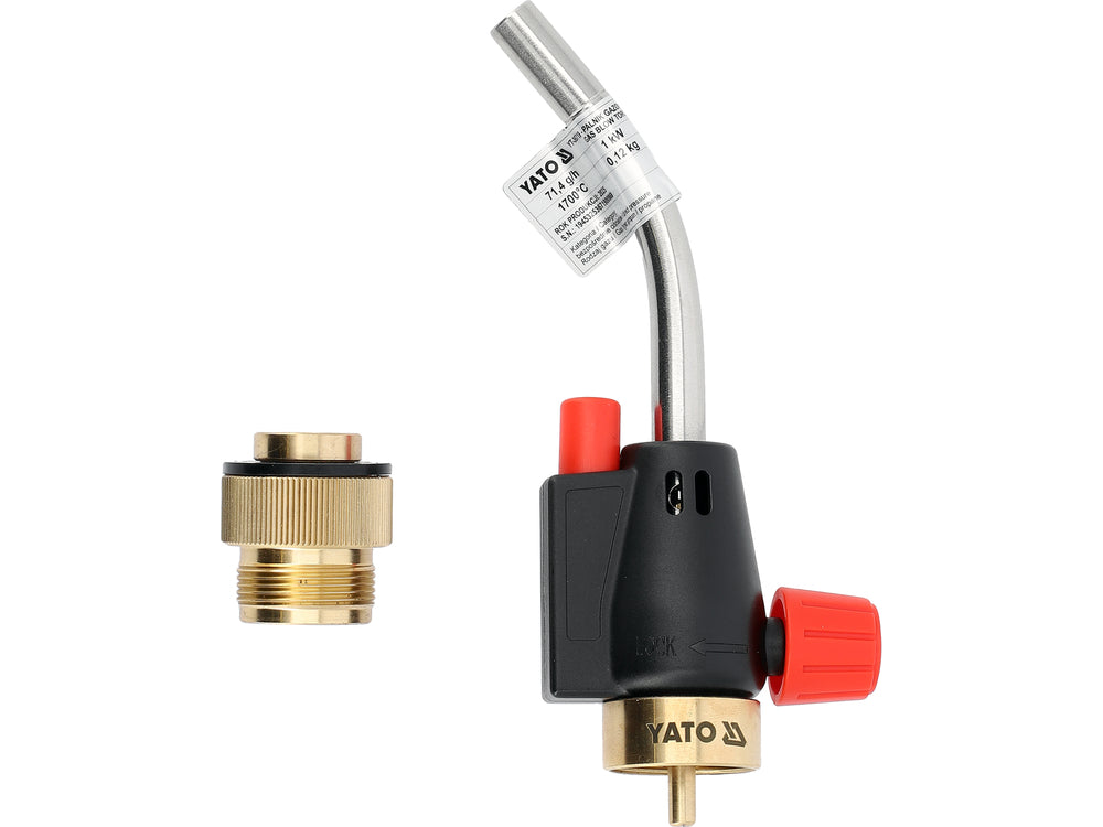 Arzator gaz 360° YATO YT-36719, piezo - imagine 2