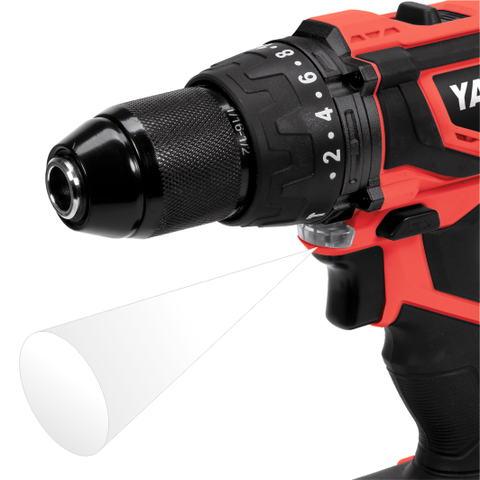 LI-ION ÜTVES ÖNFÚRÓ, YATO YT-82787 18V, 40NM, AKKUMULÁTOR NÉLKÜL