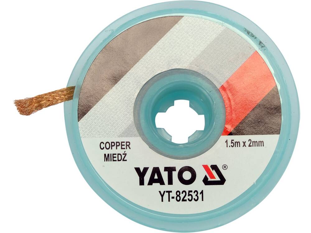 BANDA IMPLETITA DE YATO YT-82531 CUPRU 2.0MM X 1,5M