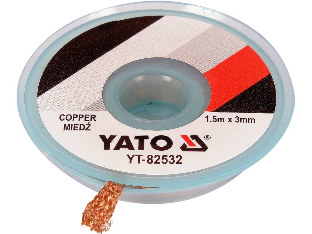 BANDA IMPLETITA DE YATO YT-82532 CUPRU 3.0MM X 1,5M