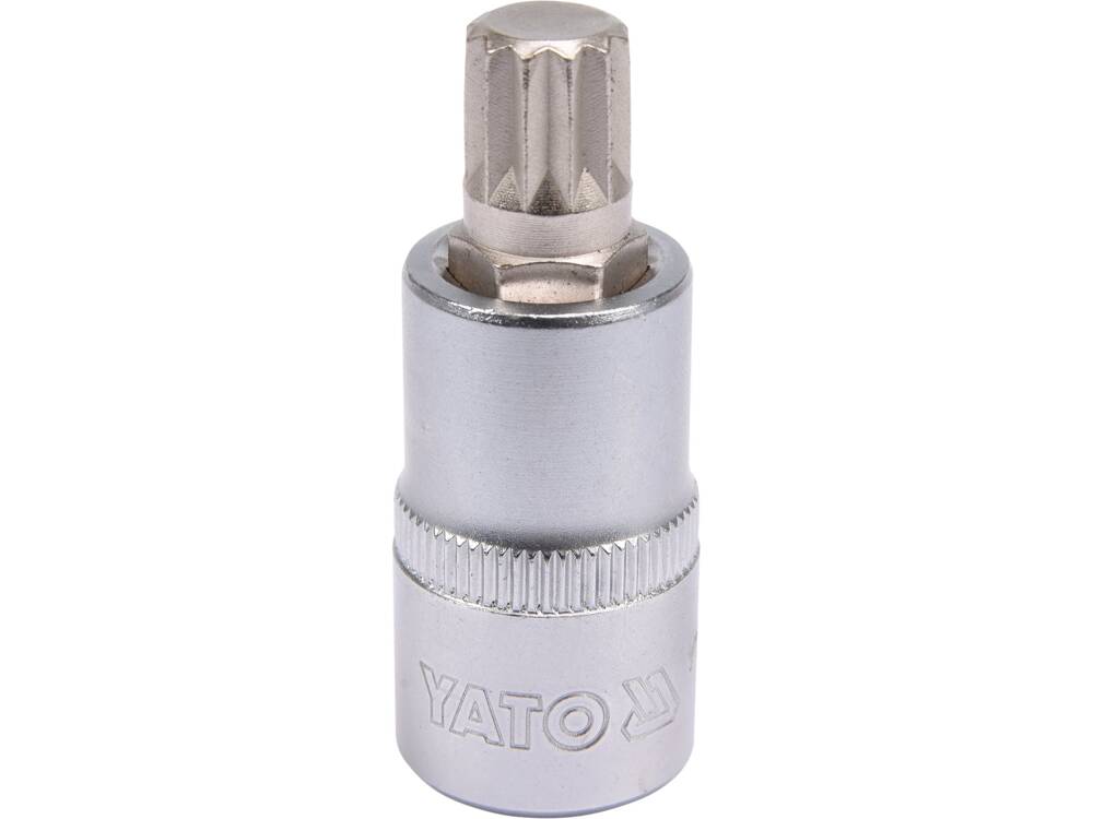 BIT SPLINE M12, YATO YT-04344 CU ADAPTOR 1/2, 55MM
