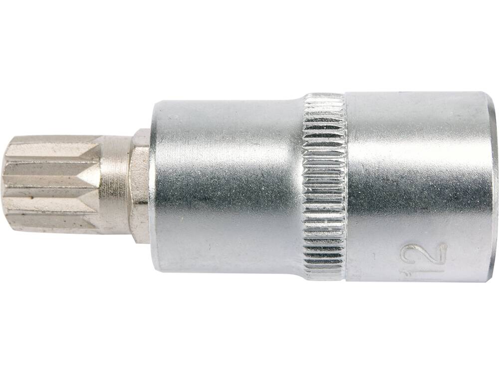 BIT SPLINE M12, YATO YT-04344 CU ADAPTOR 1/2, 55MM