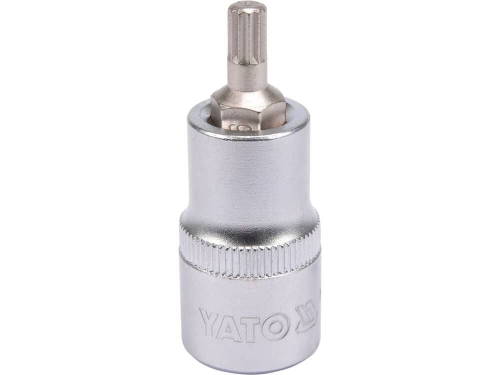 BIT SPLINE M6, YATO YT-04341 CU ADAPTOR 1/2, 55MM