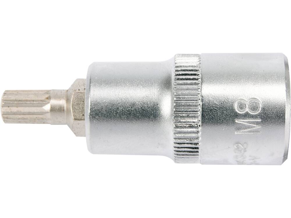 BIT SPLINE M8, YATO YT-04342 CU ADAPTOR 1/2, 55MM