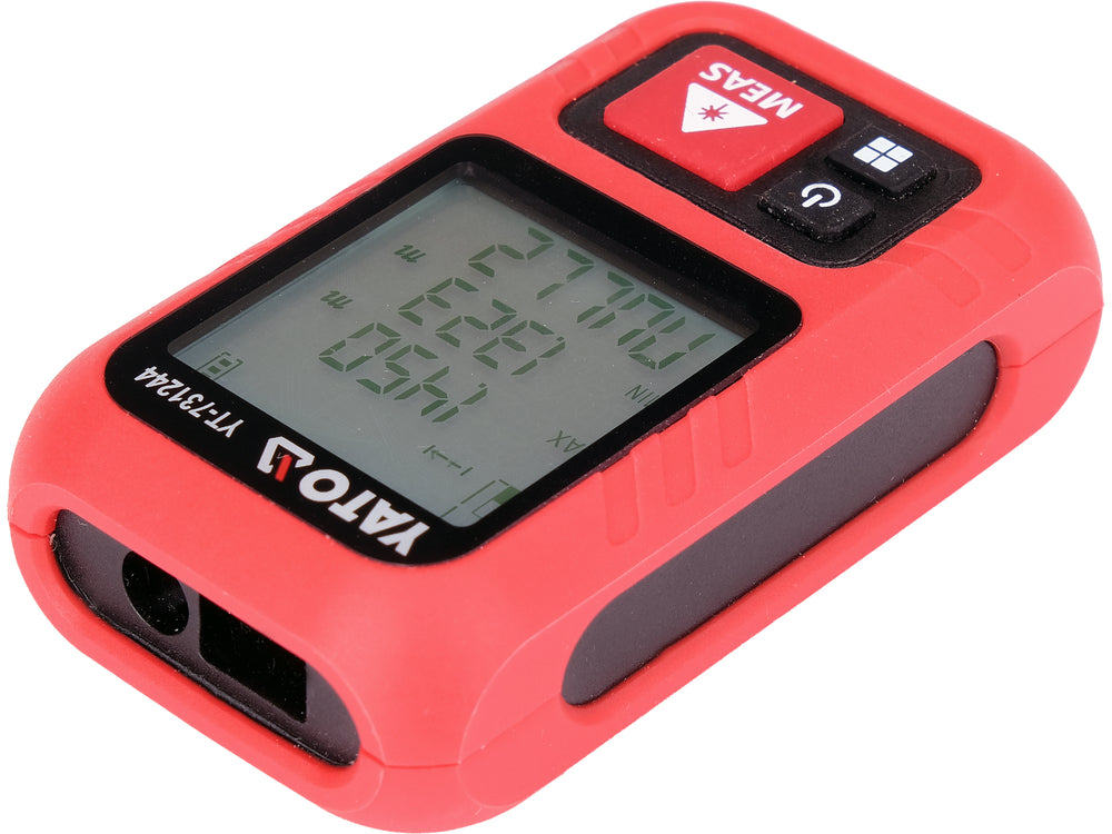 Breloc cu telemetru laser YATO YT-731244, 30 m - imagine 2