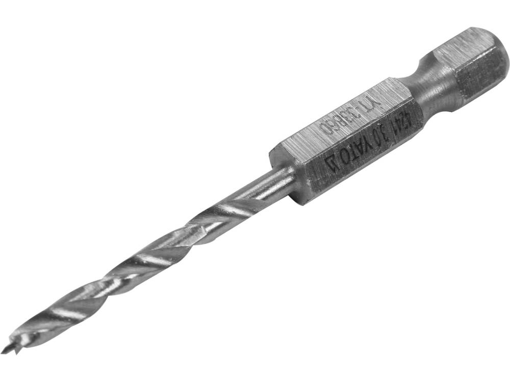 BURGHIU PENTRU LEMN YATO YT-33860 3MM, PRINDERE HEXAGONALA