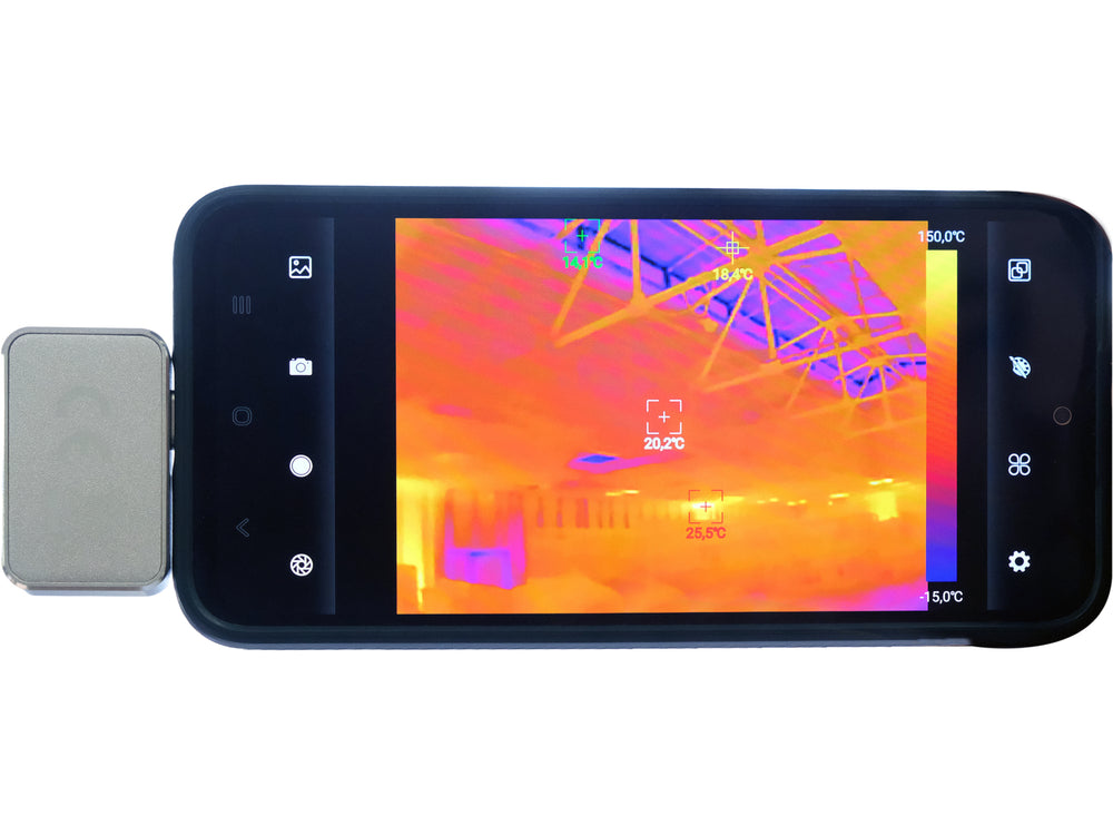 Camera termica YATO YT-72930, 256 x 192 (512 x 384)25 Hz USB - imagine 7