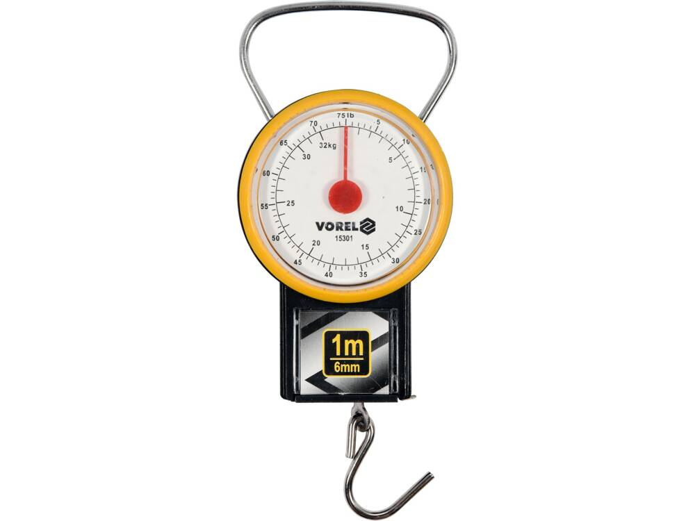 CANTAR DE MANA, VOREL 15301 32 KG, BANDA MASURARE 1M