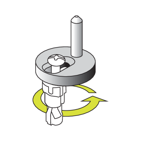 CAPAC TOALETA PP, FALA 75464 INCHIDERE LENTA