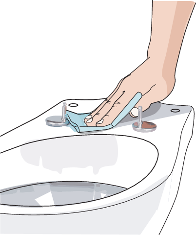 CAPAC WC 2-IN-1, FALA 75472 PP-D, INCHIDERE LENTA